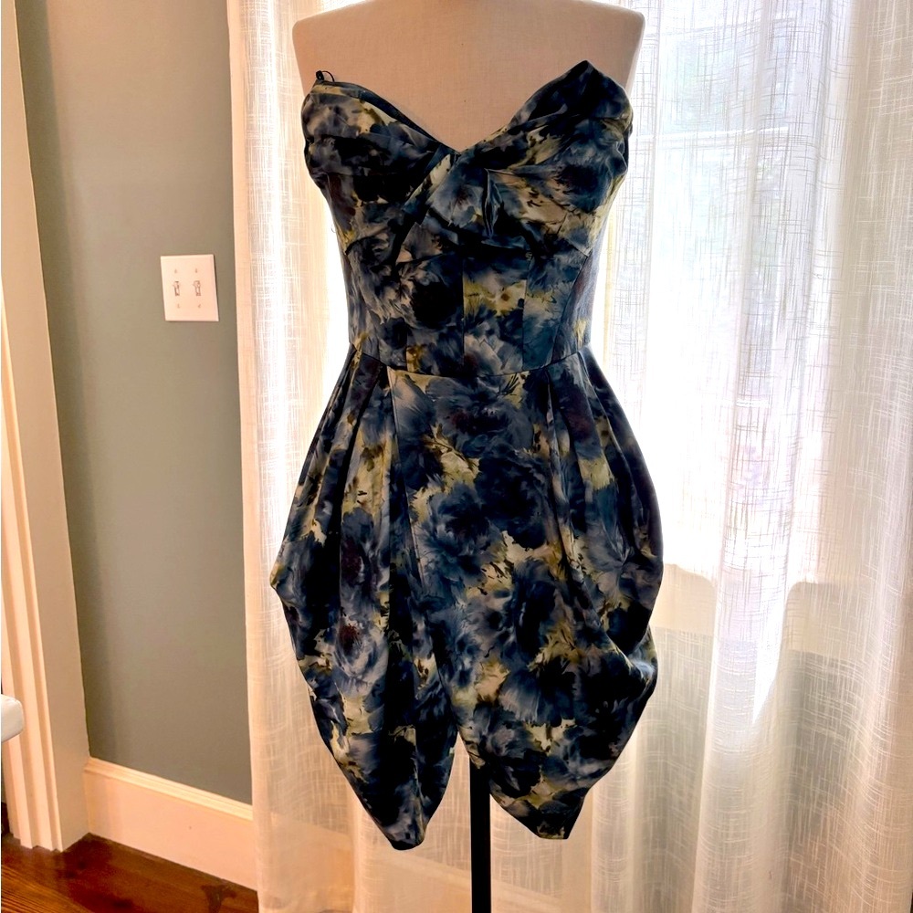 ABS strapless dress